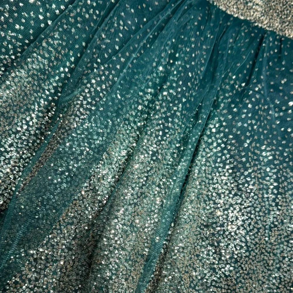 NWT Lulus Sparkling Green Tulle Party Dress for woman size S